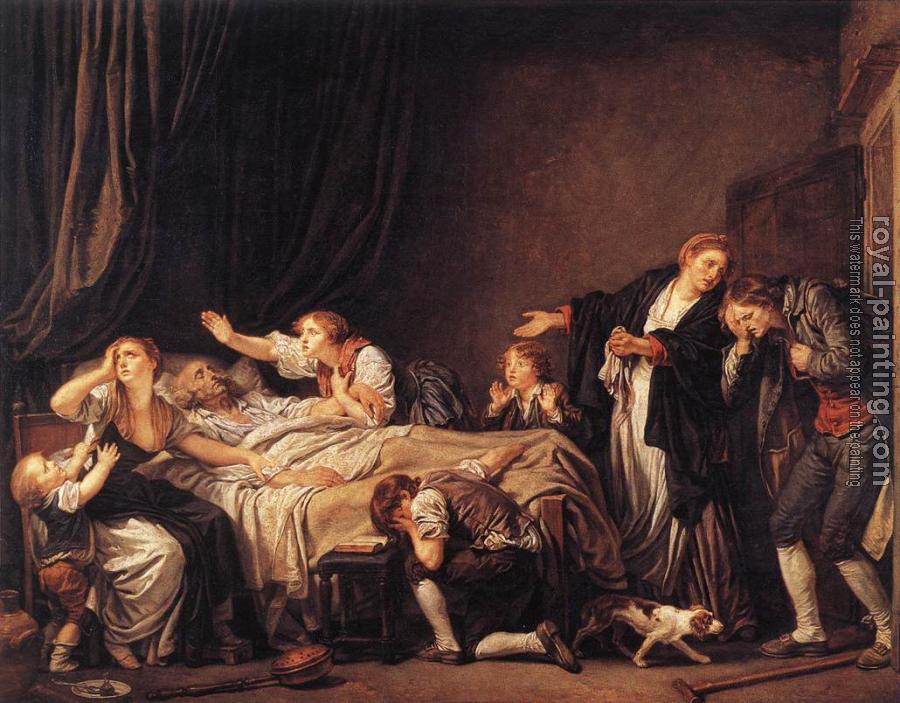 Jean-Baptiste Greuze : The Punished Son